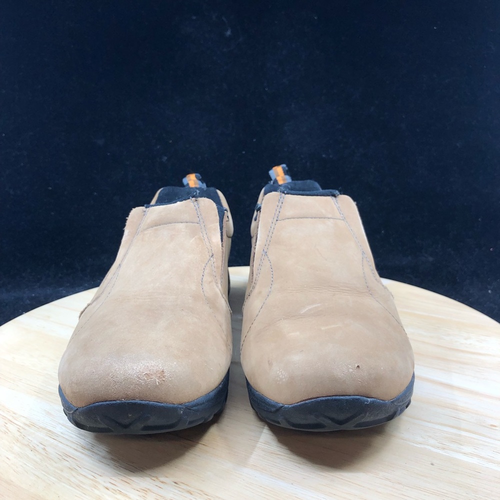 MERRELL Women’s jungle moc brown hiking shoe size 7.5 - Picture 3 of 10